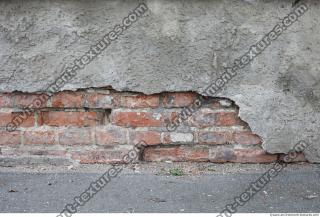 wall bricks damaged old 0010